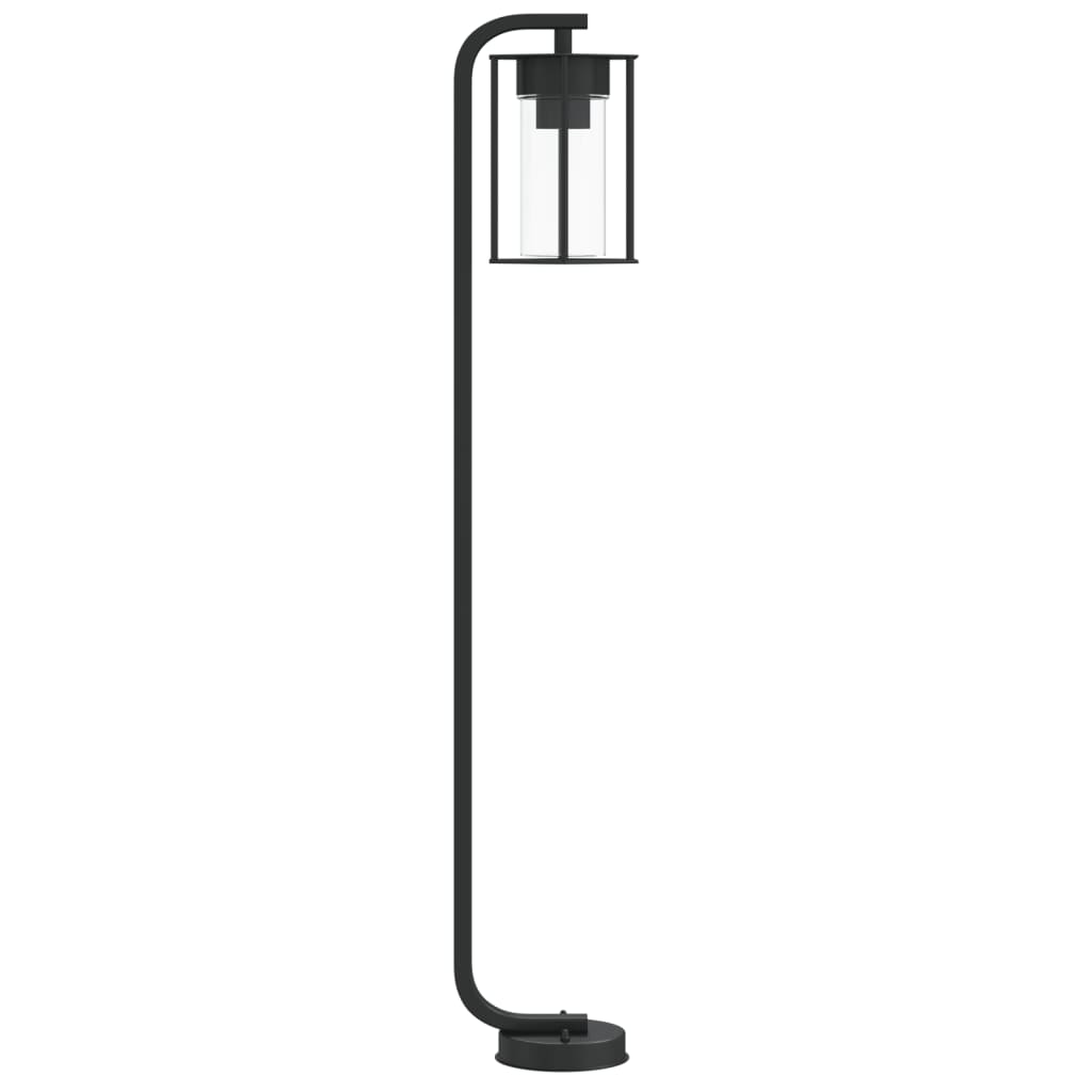 vidaXL Lampă exterioară de podea, negru, 100 cm, oțel inoxidabil vidaXL Lampă exterioară de podea, negru, 100 cm, oțel inoxidabil