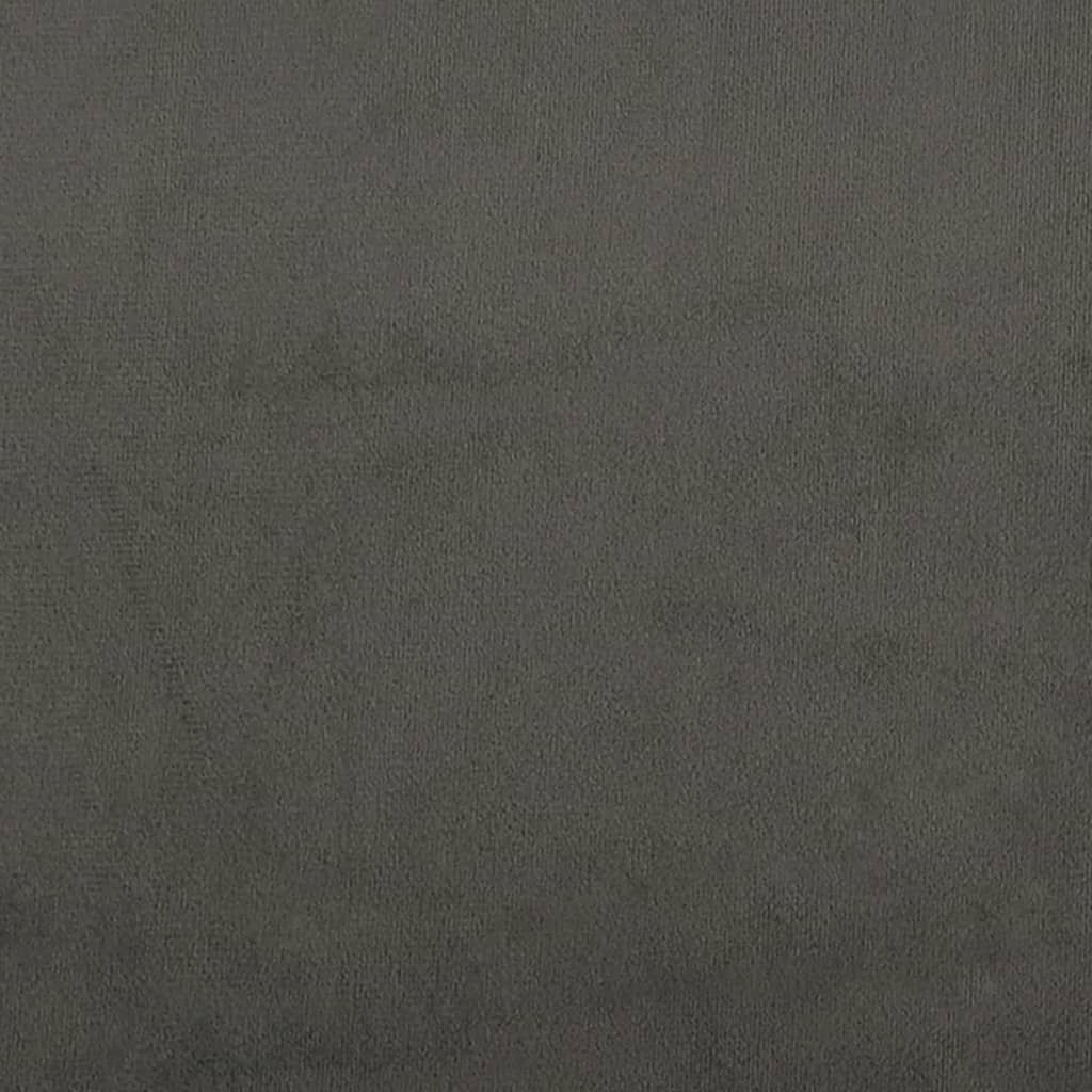 vidaXL Saltea de pat cu arcuri, gri închis, 120x190x20 cm, textil vidaXL Saltea de pat cu arcuri, gri închis, 120x190x20 cm, textil
