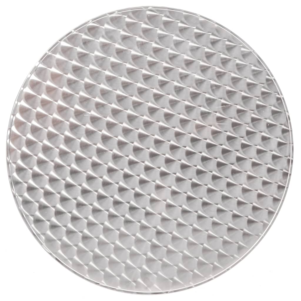 vidaXL Masă bar exterior înălțime reglabilă Ø59,5x70/109,5 cm aluminiu vidaXL Masă bar exterior înălțime reglabilă Ø59,5x70/109,5 cm aluminiu