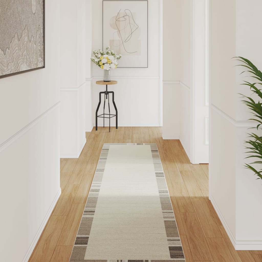 vidaXL Covor interior/exterior, multicolor, 80x300 cm, anti-alunecare