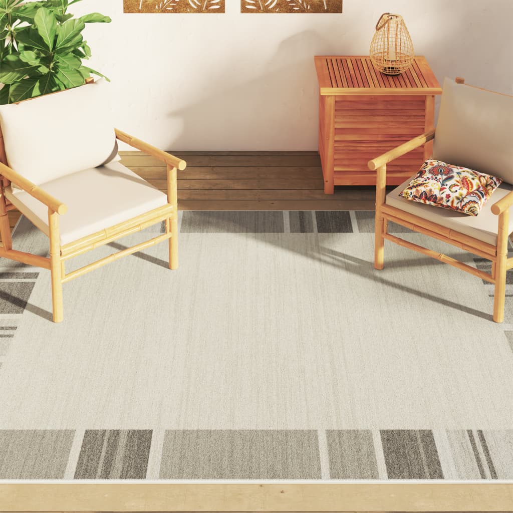 vidaXL Covor interior/exterior, multicolor, 160x230 cm, anti-alunecare