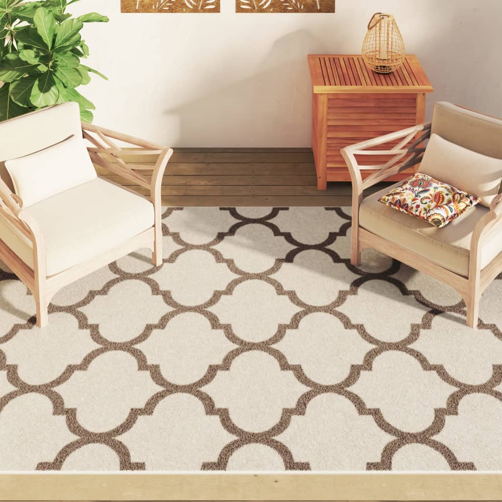 vidaXL Covor interior/exterior, multicolor, 160x230 cm, anti-alunecare