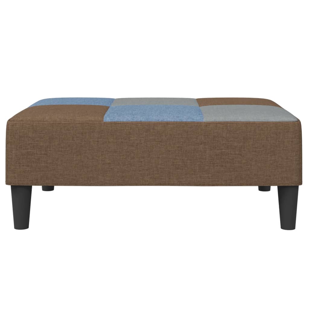 vidaXL Taburet model mozaic, 77x55x31 cm, material textil vidaXL Taburet model mozaic, 77x55x31 cm, material textil