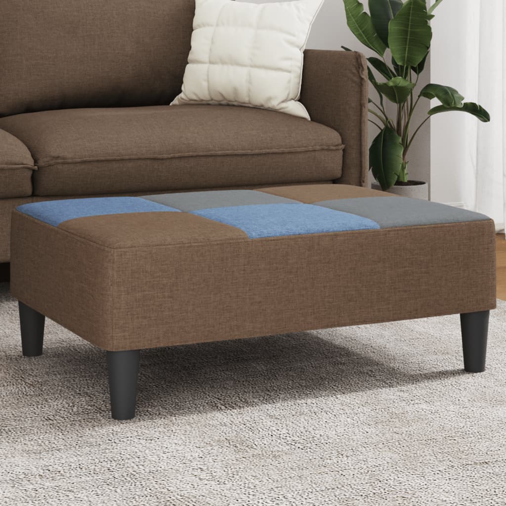 vidaXL Taburet model mozaic, 77x55x31 cm, material textil vidaXL Taburet model mozaic, 77x55x31 cm, material textil