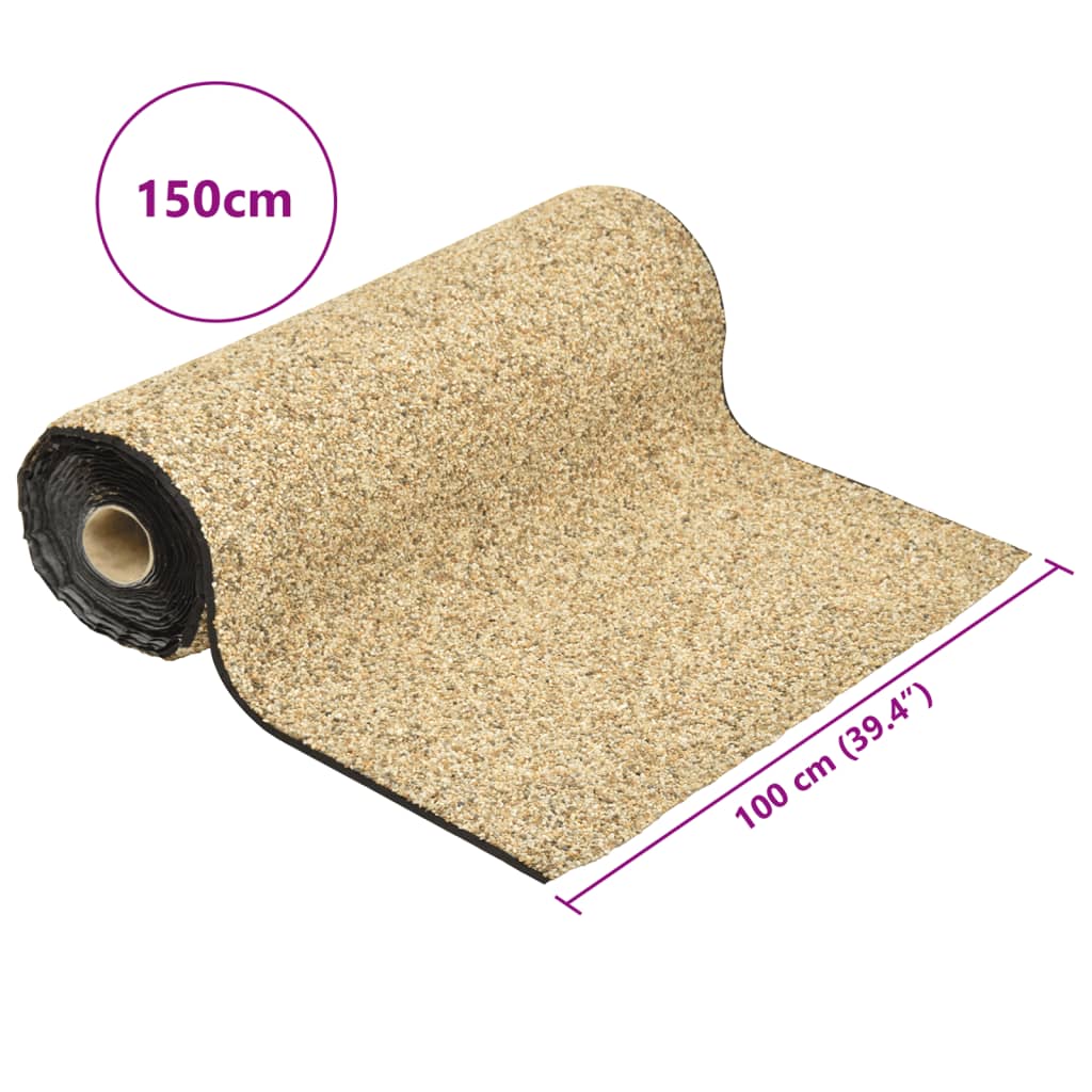 vidaXL Căptușeală de piatră, nisipiu natural, 150x100 cm vidaXL Căptușeală de piatră, nisipiu natural, 150x100 cm