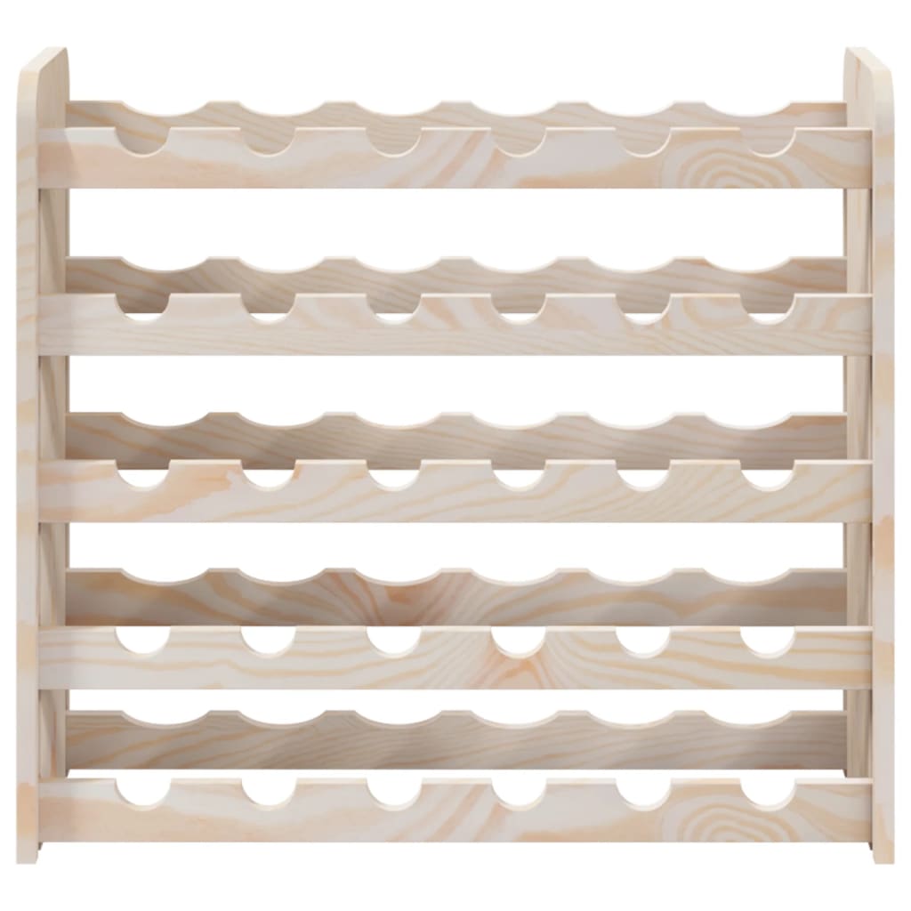 vidaXL Suport de vinuri, 67,5x25x60 cm, lemn masiv de pin vidaXL Suport de vinuri, 67,5x25x60 cm, lemn masiv de pin