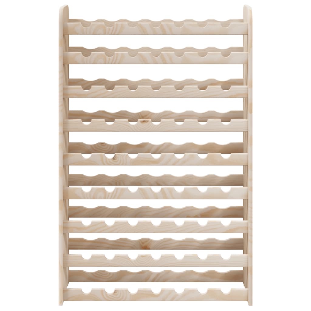 vidaXL Suport de vinuri, 72,5x25x111,5 cm, lemn masiv de pin vidaXL Suport de vinuri, 72,5x25x111,5 cm, lemn masiv de pin