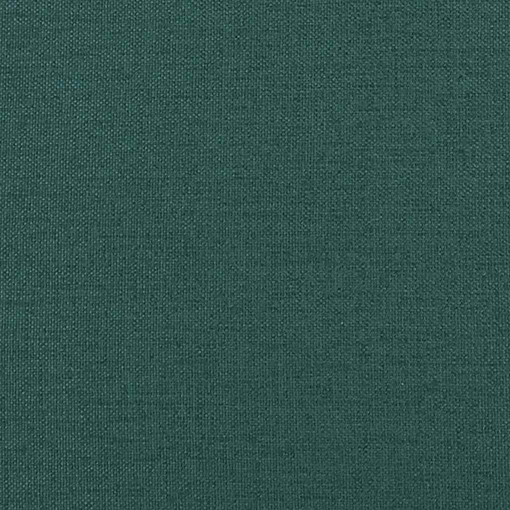 vidaXL Șezlong cu perne, verde închis, material textil vidaXL Șezlong cu perne, verde închis, material textil