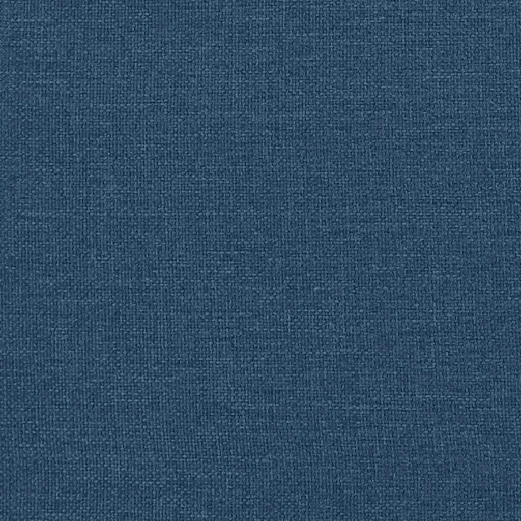 vidaXL Șezlong cu perne, albastru, material textil vidaXL Șezlong cu perne, albastru, material textil