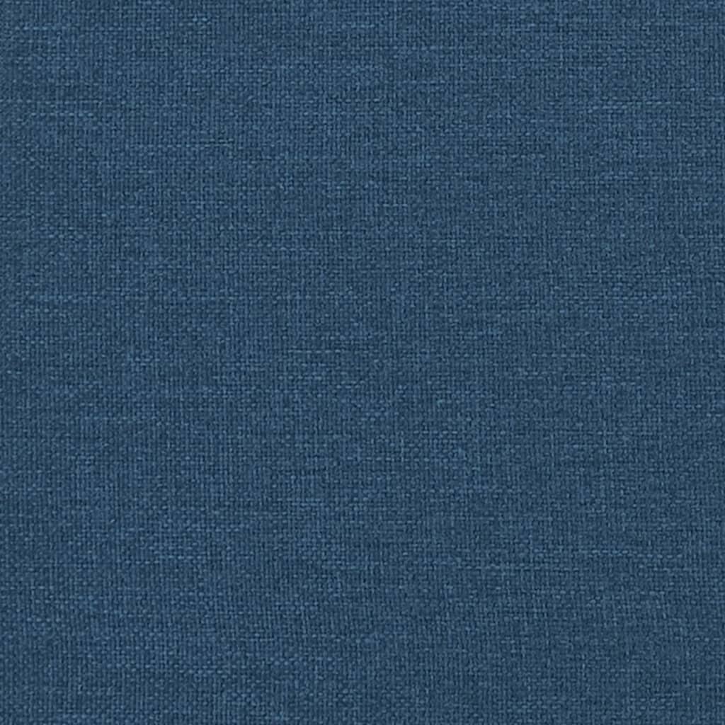 vidaXL Șezlong cu perne, albastru, material textil vidaXL Șezlong cu perne, albastru, material textil