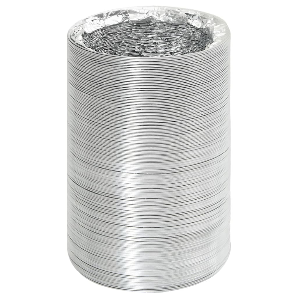 vidaXL Conductă de ventilație, 6 m, Ø10 cm, aluminiu vidaXL Conductă de ventilație, 6 m, Ø10 cm, aluminiu