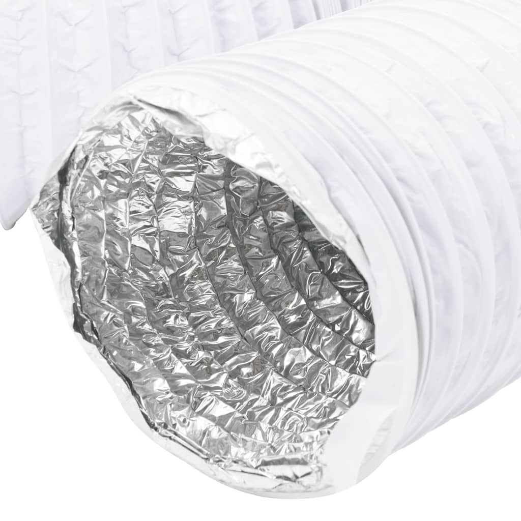 vidaXL Conductă de ventilație, 6 m, Ø10 cm, aluminiu și PVC vidaXL Conductă de ventilație, 6 m, Ø10 cm, aluminiu și PVC