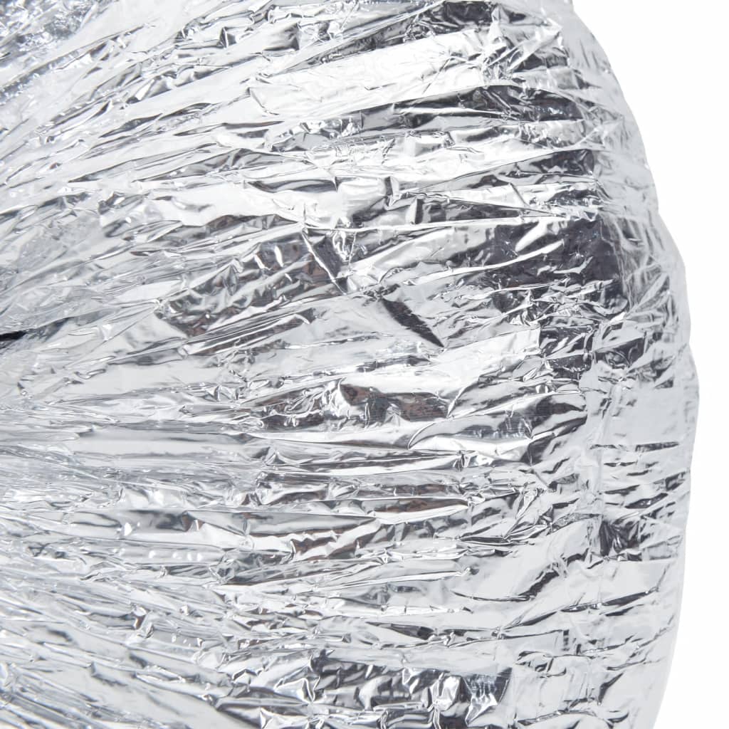 vidaXL Conductă de ventilație izolată, 6 m, Ø10 cm, aluminiu vidaXL Conductă de ventilație izolată, 6 m, Ø10 cm, aluminiu