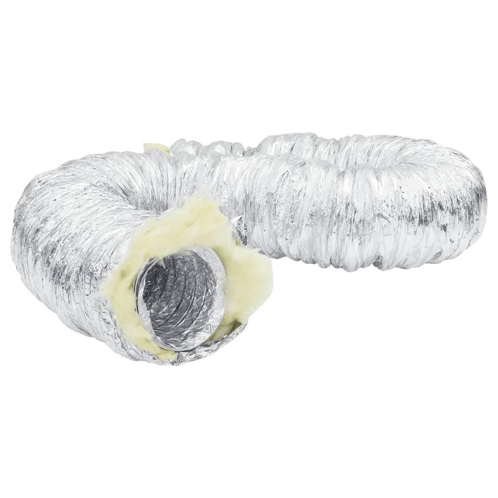 vidaXL Conductă de ventilație izolată, 6 m, Ø12,5 cm, aluminiu vidaXL Conductă de ventilație izolată, 6 m, Ø12,5 cm, aluminiu