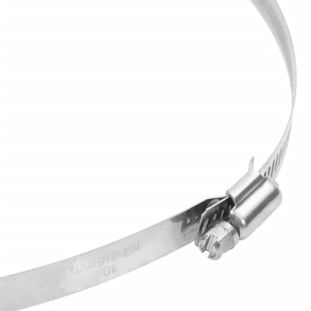 vidaXL Coliere pentru furtun, 6 buc., 91-220 mm, oțel inoxidabil 304 vidaXL Coliere pentru furtun, 6 buc., 91-220 mm, oțel inoxidabil 304