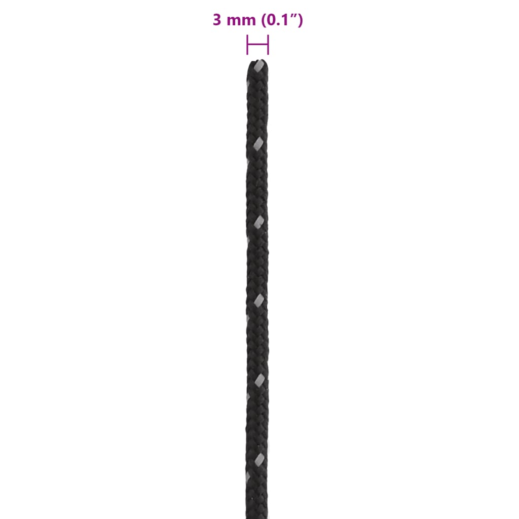 vidaXL Funie pentru cort cu benzi reflectorizante și chei, 50 m, 3 mm vidaXL Funie pentru cort cu benzi reflectorizante și chei, 50 m, 3 mm