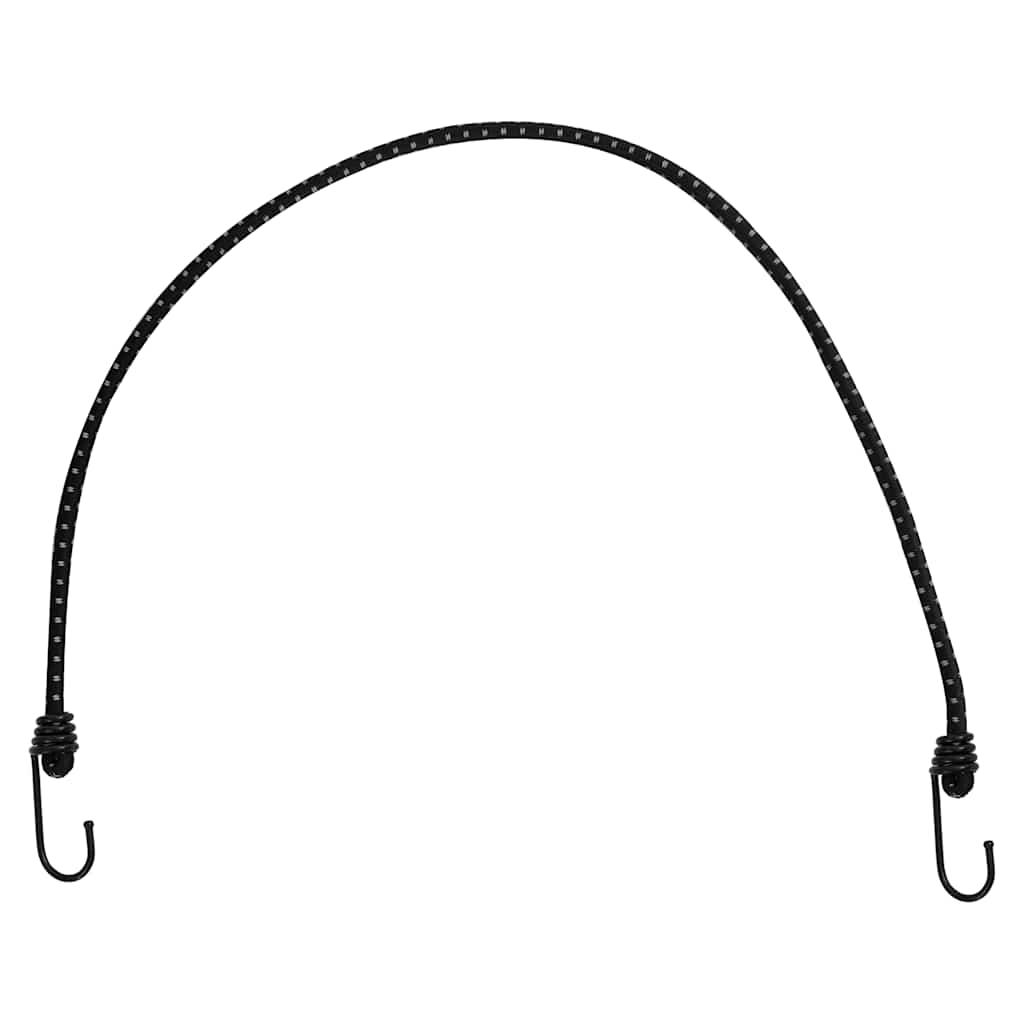 vidaXL Corzi elastice cu benzi reflectorizante/cârlige 25 buc. 88 cm vidaXL Corzi elastice cu benzi reflectorizante/cârlige 25 buc. 88 cm
