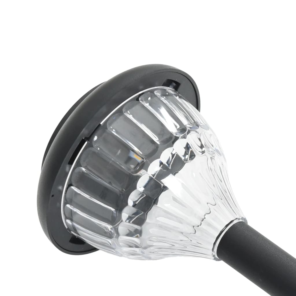 vidaXL Lămpi solare alei cu țăruși de pământ 4 buc., alb cald și RGB