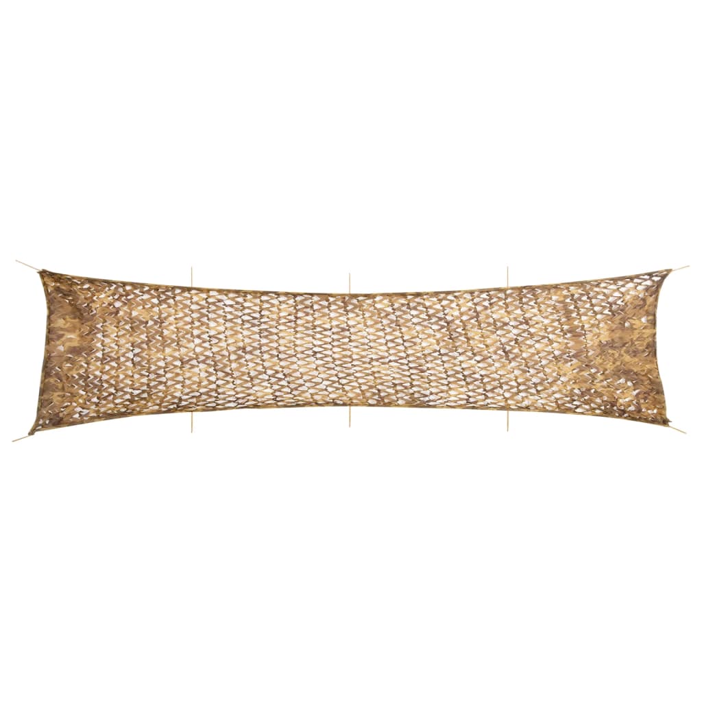 vidaXL Plasă de camuflaj cu geantă de depozitare, nisipiu, 809x207 cm vidaXL Plasă de camuflaj cu geantă de depozitare, nisipiu, 809x207 cm