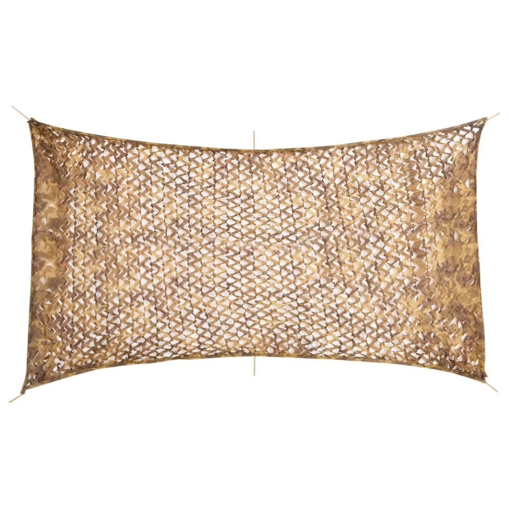 vidaXL Plasă de camuflaj cu geantă de depozitare, nisipiu, 506x279 cm vidaXL Plasă de camuflaj cu geantă de depozitare, nisipiu, 506x279 cm