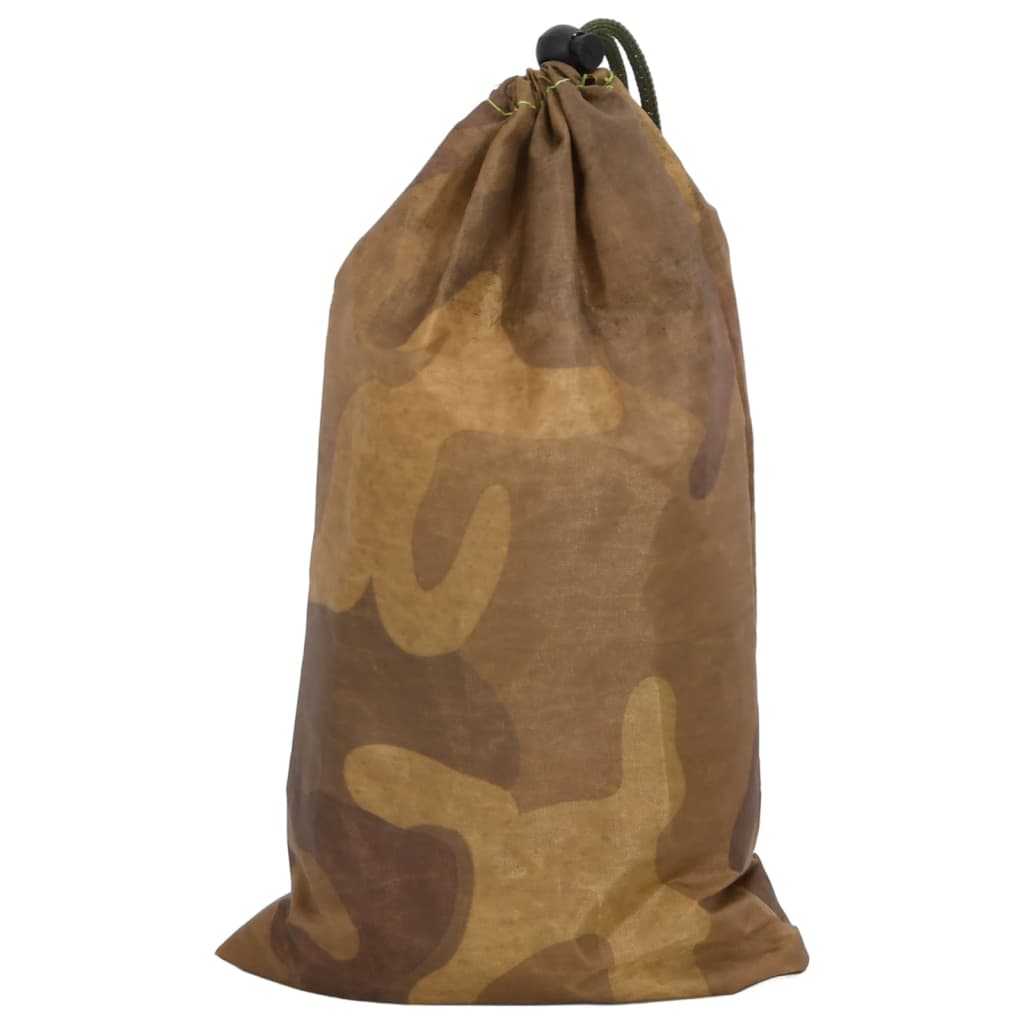 vidaXL Plasă de camuflaj cu geantă de depozitare, nisipiu, 516x400 cm vidaXL Plasă de camuflaj cu geantă de depozitare, nisipiu, 516x400 cm