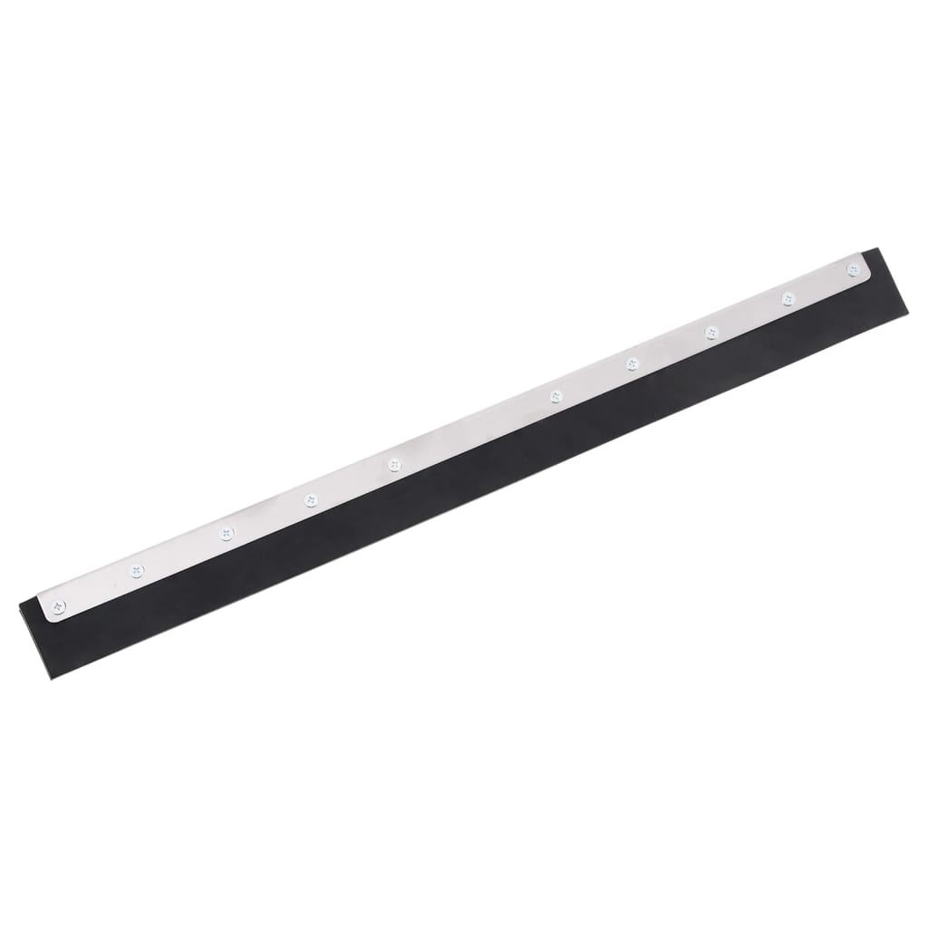 vidaXL Cap raclete de podea, 75x2x5 cm, oțel și cauciuc vidaXL Cap raclete de podea, 75x2x5 cm, oțel și cauciuc