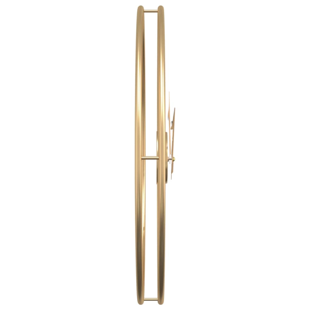 vidaXL Ceas de perete, auriu, 50 cm, fier vidaXL Ceas de perete, auriu, 50 cm, fier