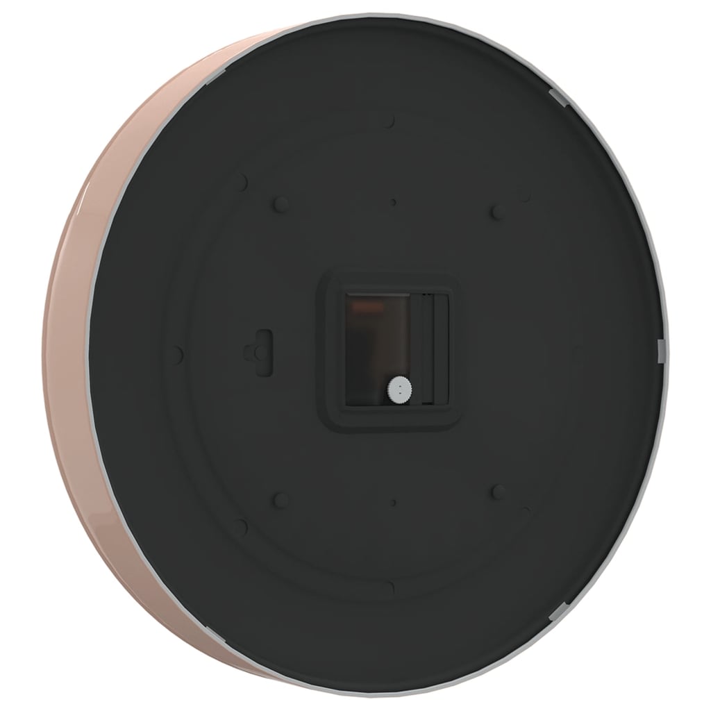 vidaXL Ceas de perete auriu și alb Ø29,5 cm polistiren și sticlă vidaXL Ceas de perete auriu și alb Ø29,5 cm polistiren și sticlă
