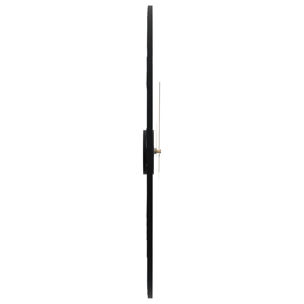 vidaXL Ceas de perete, negru, Ø50 cm, fier vidaXL Ceas de perete, negru, Ø50 cm, fier
