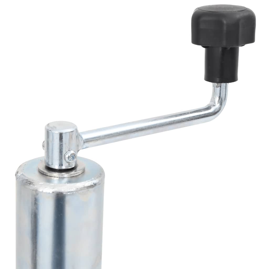 vidaXL Roată manevră de remorcă, clemă despicată 60 mm oțel galvanizat vidaXL Roată manevră de remorcă, clemă despicată 60 mm oțel galvanizat