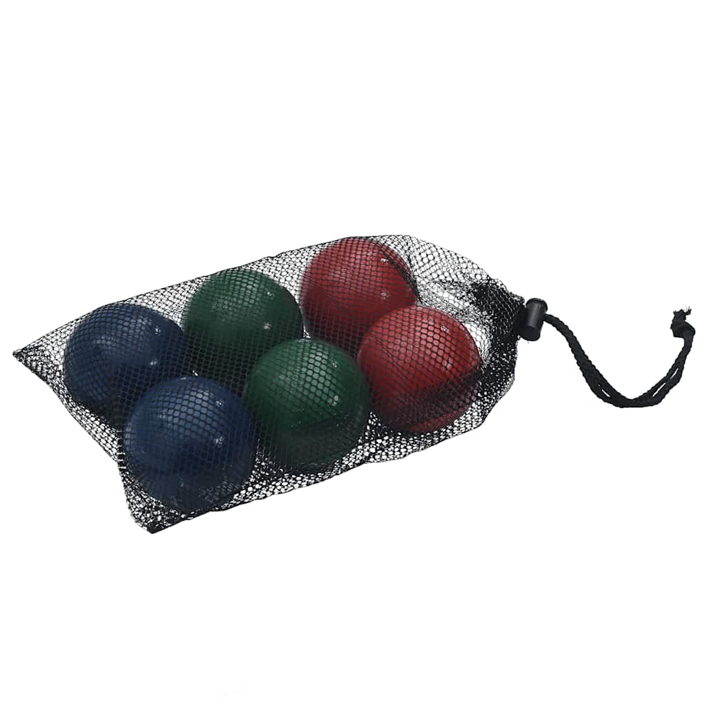 vidaXL Set mingi de bocce 8 piese geantă de transport lemn masiv pin vidaXL Set mingi de bocce 8 piese geantă de transport lemn masiv pin