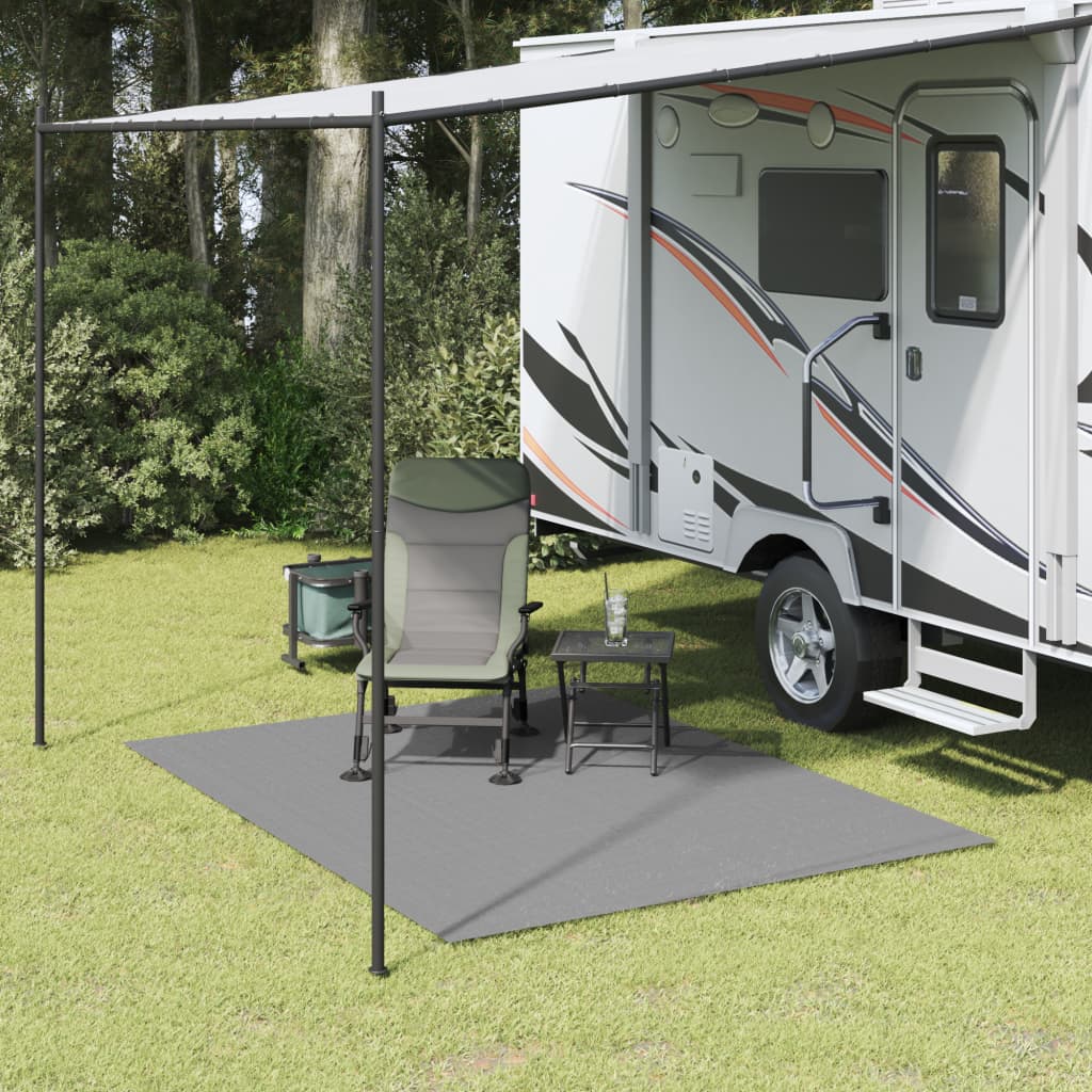 vidaXL Covor pentru cort, antracit, 2,5x2 m vidaXL Covor pentru cort, antracit, 2,5x2 m