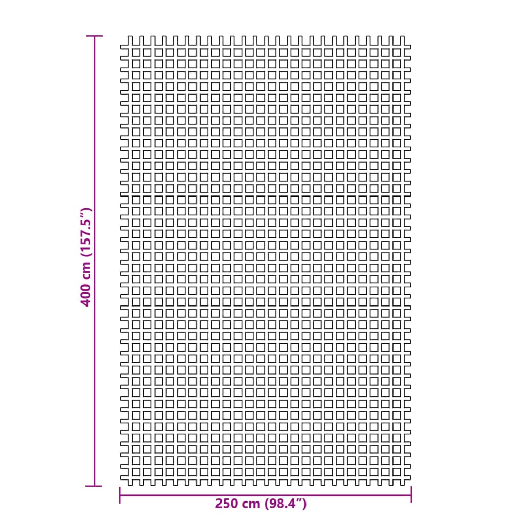 vidaXL Covor pentru cort, antracit, 4x2,5 m vidaXL Covor pentru cort, antracit, 4x2,5 m