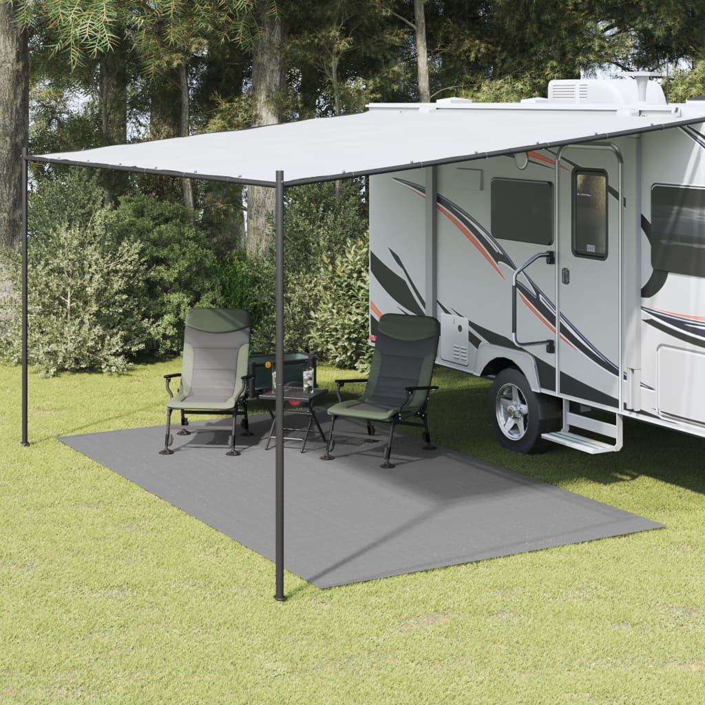 vidaXL Covor pentru cort, antracit, 4,5x2,5 m vidaXL Covor pentru cort, antracit, 4,5x2,5 m