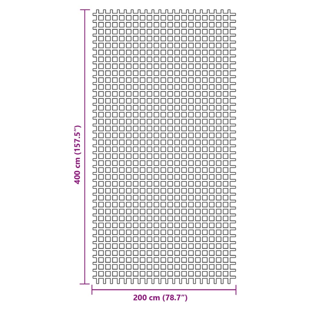 vidaXL Covor pentru cort, albastru, 4x2 m vidaXL Covor pentru cort, albastru, 4x2 m