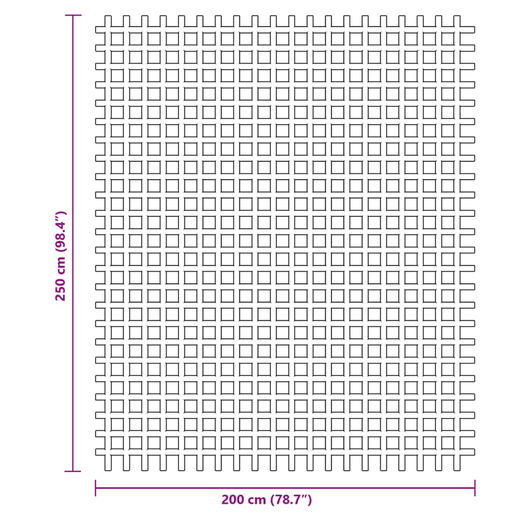 vidaXL Covor pentru cort, albastru, 2,5x2 m vidaXL Covor pentru cort, albastru, 2,5x2 m