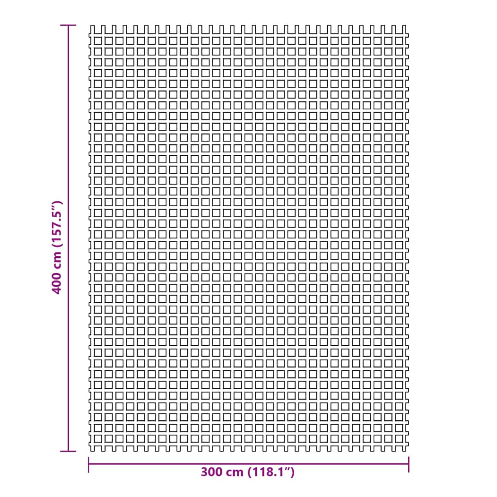 vidaXL Covor pentru cort, albastru, 4x3 m vidaXL Covor pentru cort, albastru, 4x3 m