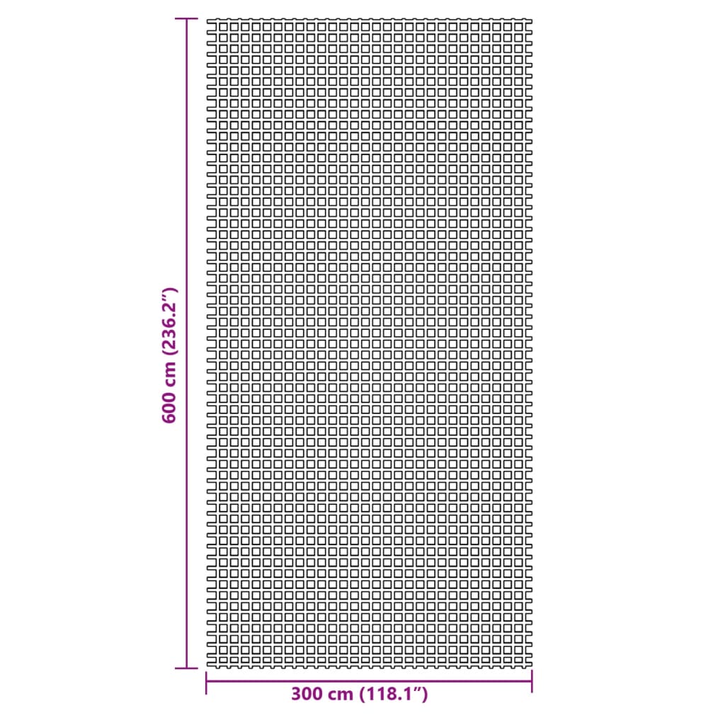 vidaXL Covor pentru cort, albastru, 6x3 m vidaXL Covor pentru cort, albastru, 6x3 m