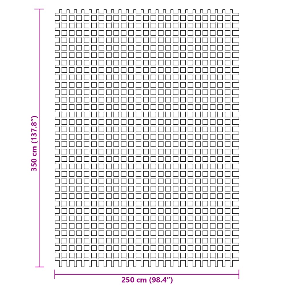 vidaXL Covor pentru cort, verde, 3,5x2,5 m vidaXL Covor pentru cort, verde, 3,5x2,5 m