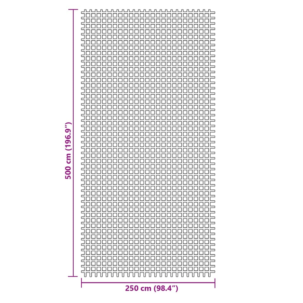 vidaXL Covor pentru cort, verde, 5x2,5 m vidaXL Covor pentru cort, verde, 5x2,5 m