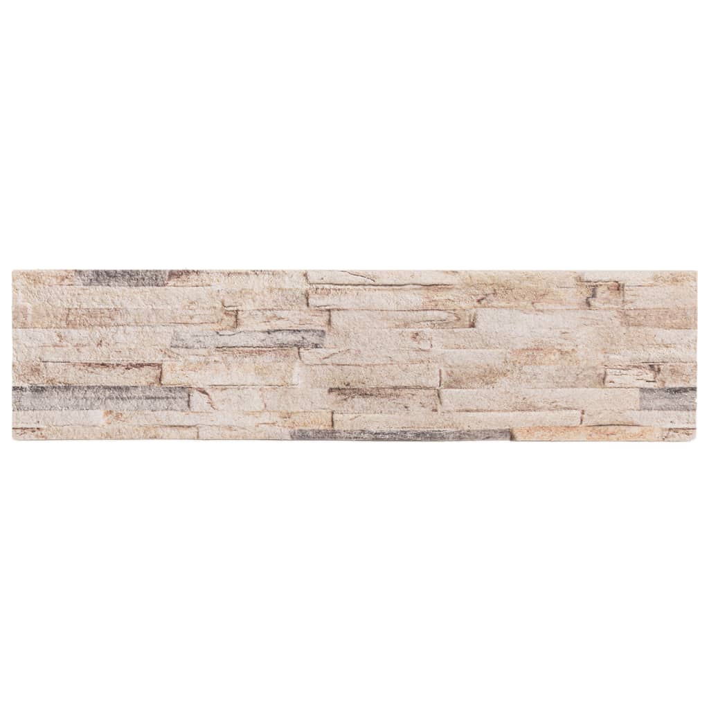 vidaXL Panouri de perete 3D, 14 buc., alb și roșu, 100x25 cm, EPS vidaXL Panouri de perete 3D, 14 buc., alb și roșu, 100x25 cm, EPS
