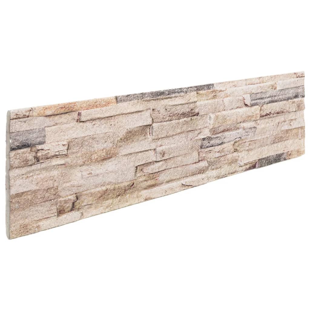 vidaXL Panouri de perete 3D, 14 buc., alb și roșu, 100x25 cm, EPS vidaXL Panouri de perete 3D, 14 buc., alb și roșu, 100x25 cm, EPS
