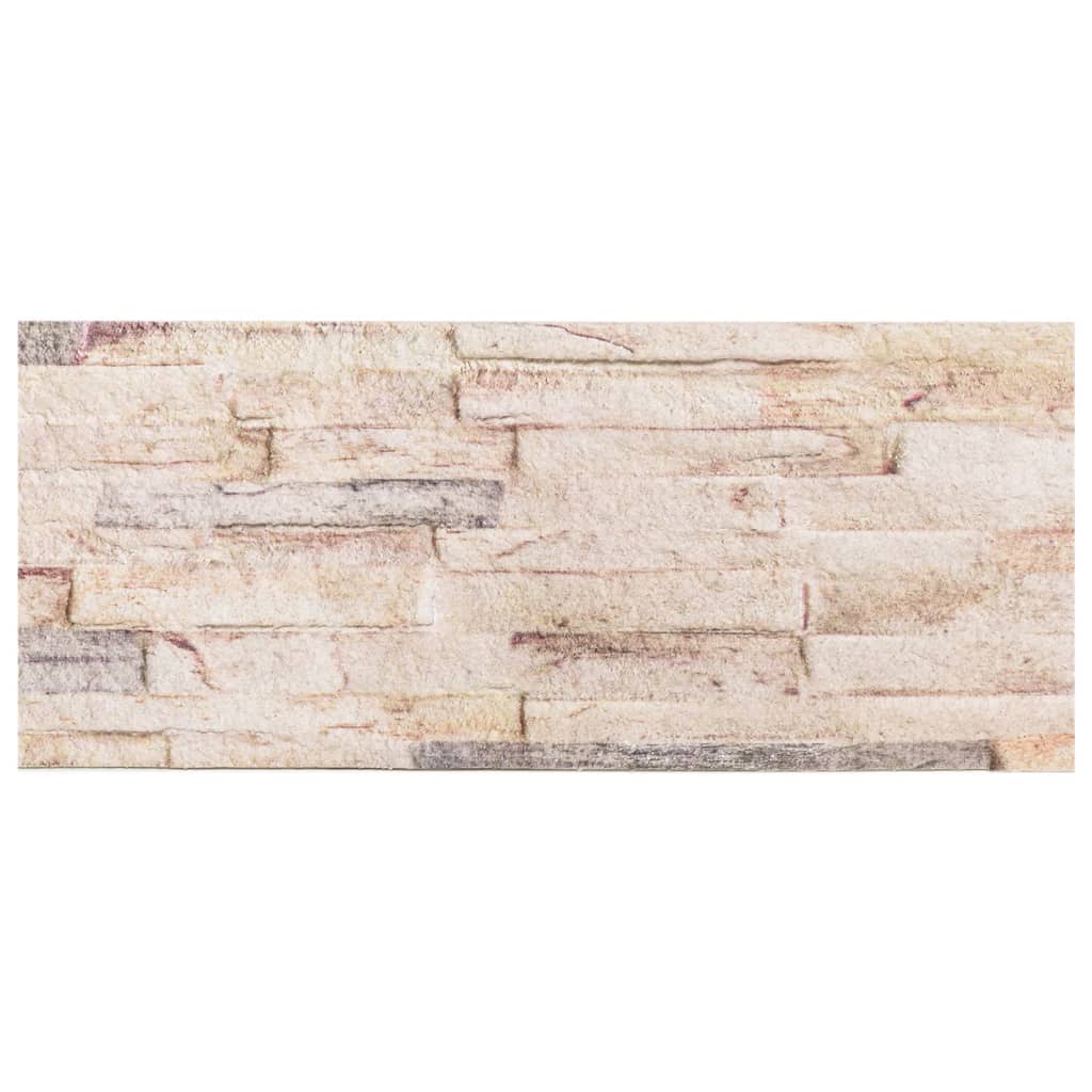vidaXL Panouri de perete 3D, 14 buc., alb și roșu, 100x25 cm, EPS vidaXL Panouri de perete 3D, 14 buc., alb și roșu, 100x25 cm, EPS