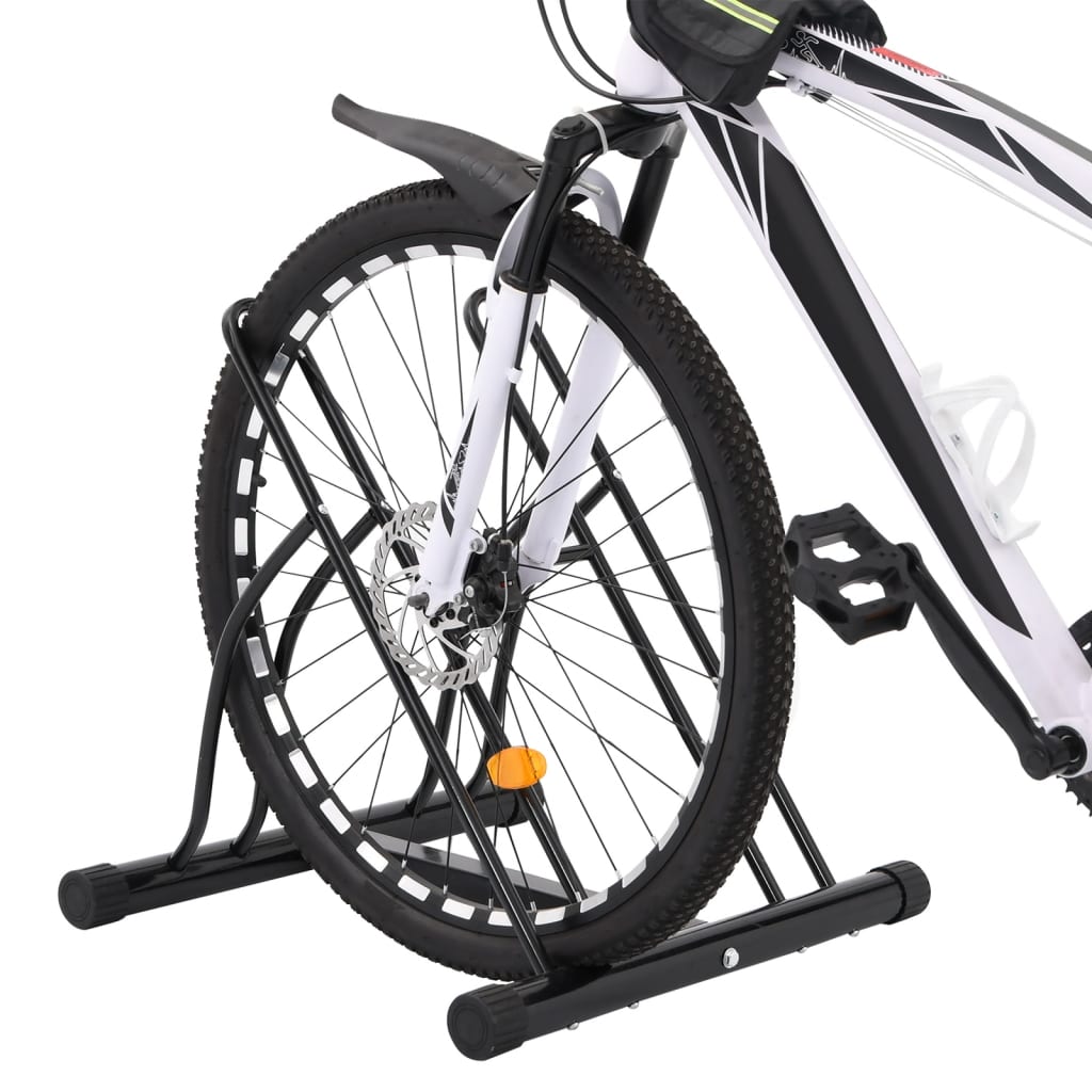 vidaXL Suport pentru 2 biciclete de sine stătător, oțel vidaXL Suport pentru 2 biciclete de sine stătător, oțel