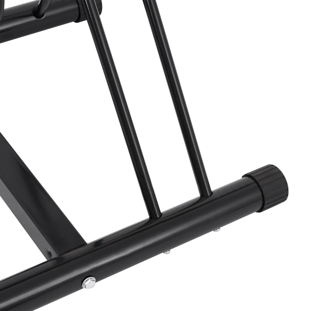 vidaXL Suport pentru 2 biciclete de sine stătător, oțel vidaXL Suport pentru 2 biciclete de sine stătător, oțel