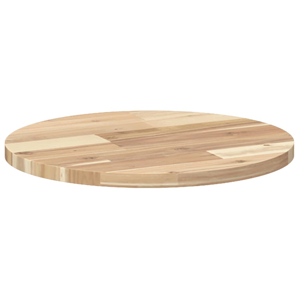 vidaXL Blat de masă rotund, Ø40x2 cm, lemn masiv de acacia vidaXL Blat de masă rotund, Ø40x2 cm, lemn masiv de acacia
