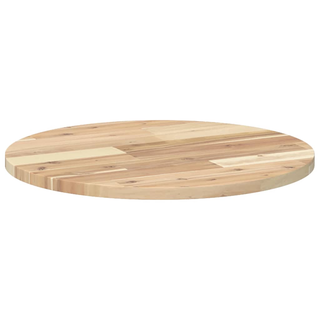 vidaXL Blat de masă rotund, Ø50x2 cm, lemn masiv de acacia