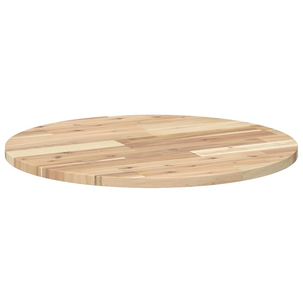 vidaXL Blat de masă rotund, Ø60x2 cm, lemn masiv de acacia vidaXL Blat de masă rotund, Ø60x2 cm, lemn masiv de acacia