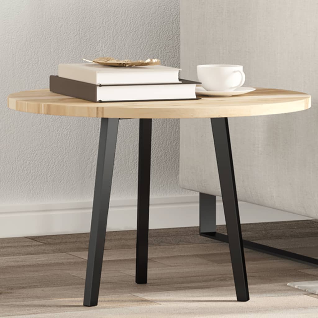 vidaXL Blat de masă rotund, Ø60x2 cm, lemn masiv de acacia vidaXL Blat de masă rotund, Ø60x2 cm, lemn masiv de acacia