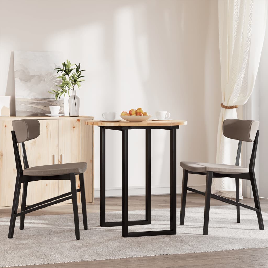 vidaXL Blat de masă rotund, Ø70x2 cm, lemn masiv de acacia vidaXL Blat de masă rotund, Ø70x2 cm, lemn masiv de acacia